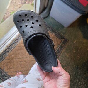 Black crocs